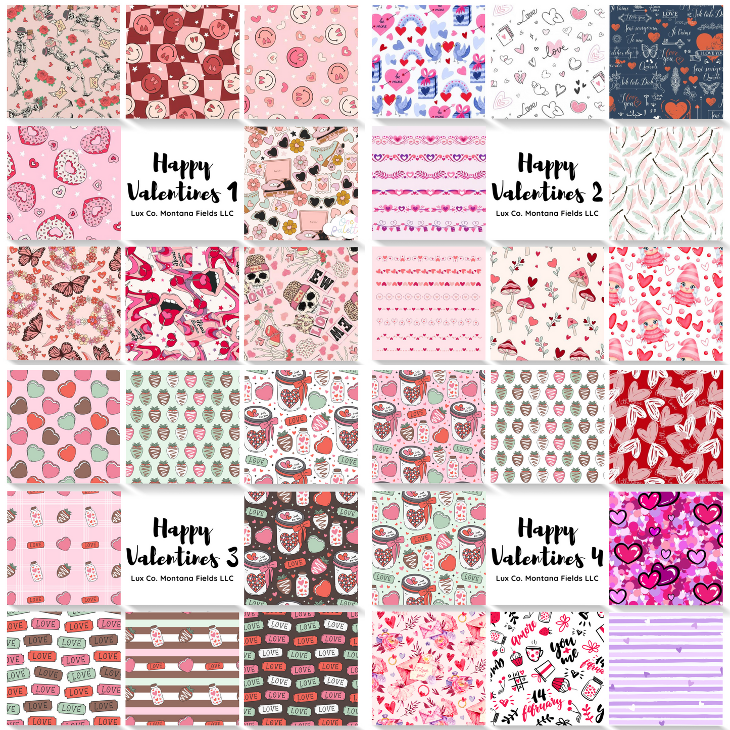 Transfer Papers 112 (Valentines)