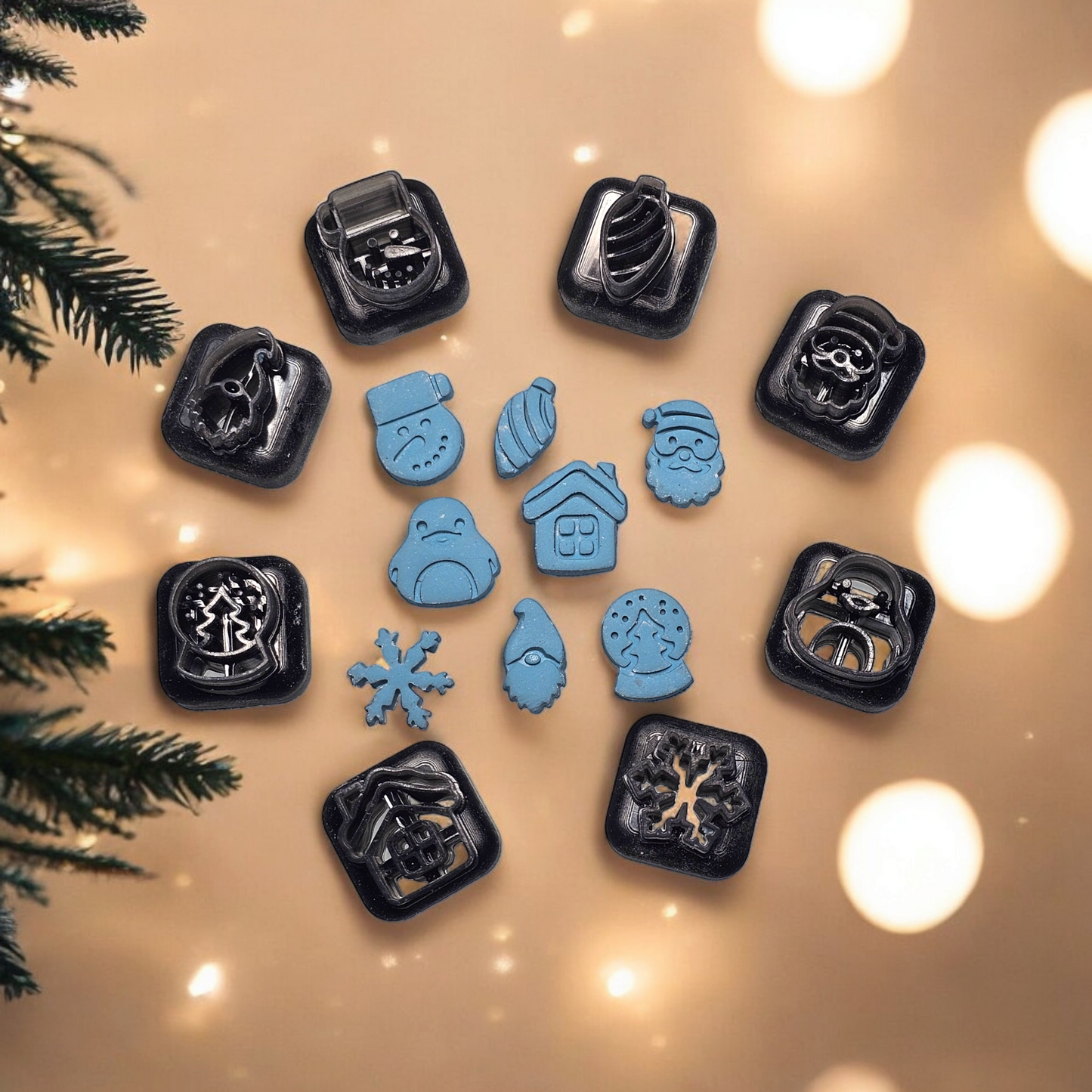 Christmas 12MM Mini Clay Cutters #1