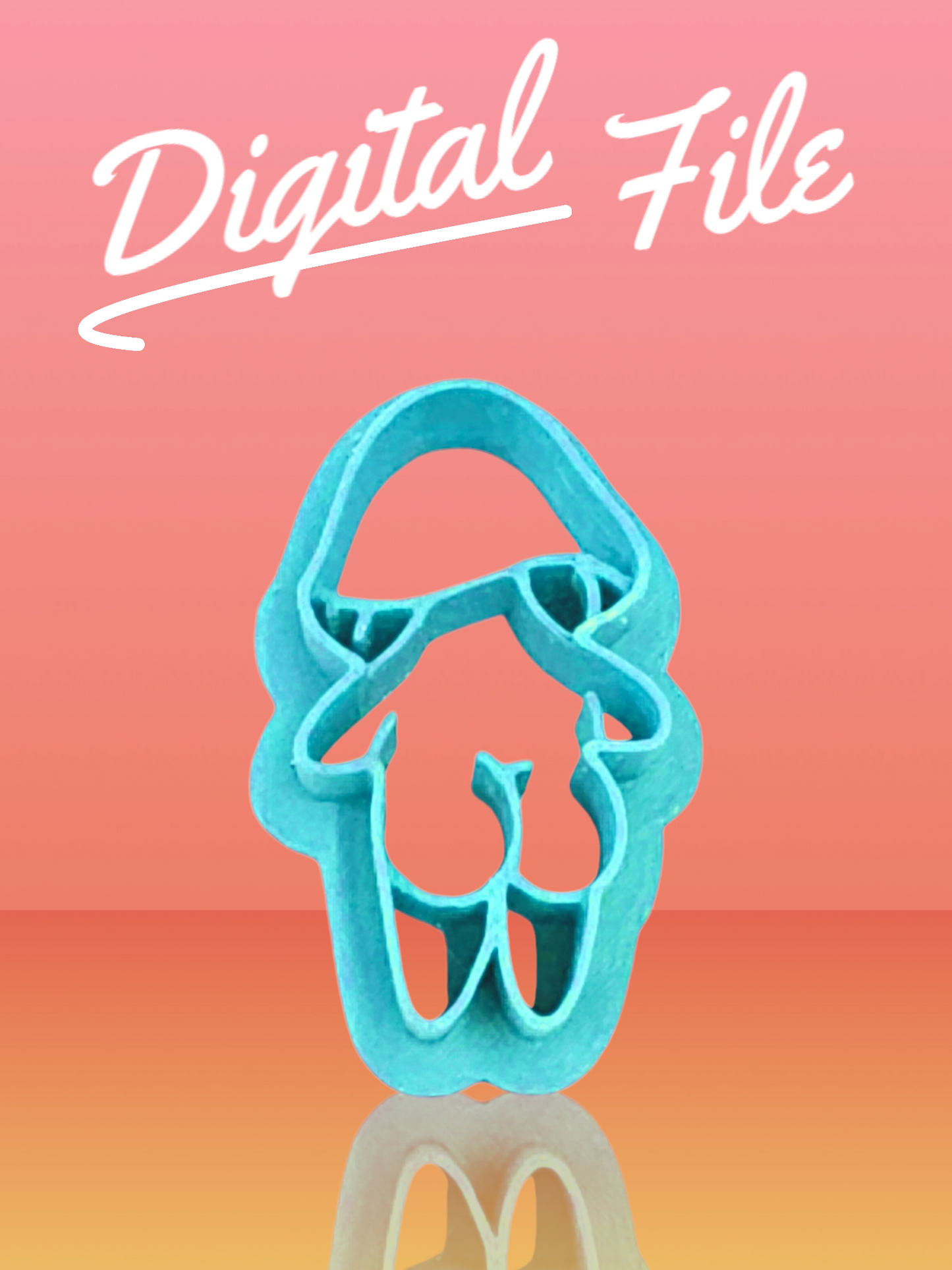 Mushroom with Butt Clay Cutter - Digital STL File