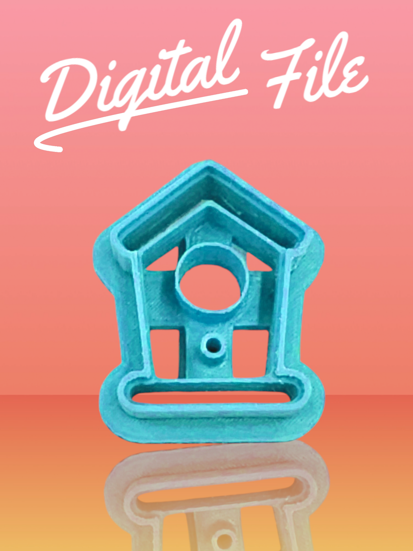 Bird House Clay Cutter - Digital STL File