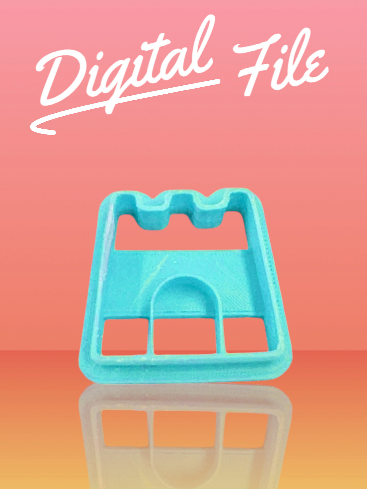 Simple Sandcastle Clay Cutters - Digital STL File