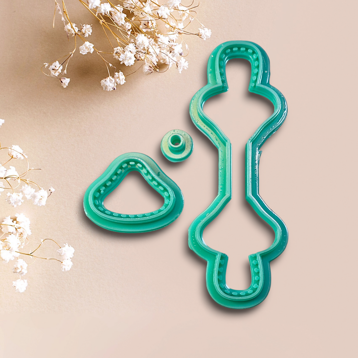 Mushroom Keychain Clay Cutter - Sharp - Physical Product