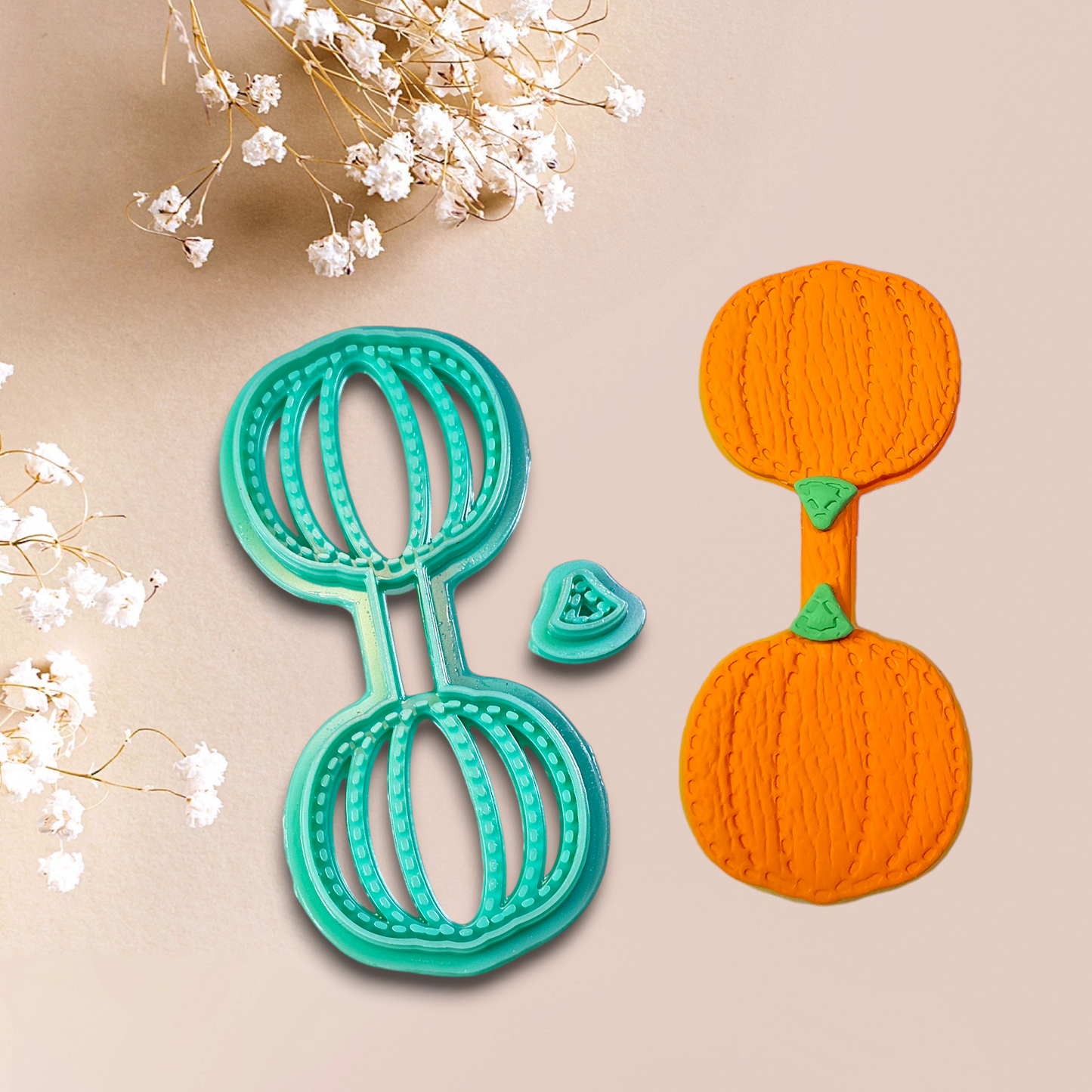 Pumpkin Keychain Clay Cutter - Sharp - Physical Product