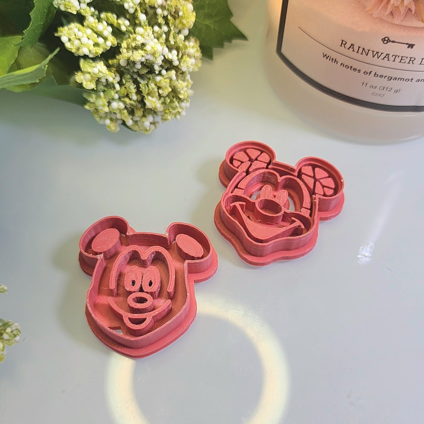 Magic Mouse Pancake, waffle clay cutter, mouse clay cutter, magic mouse clay cutter, clay cutters, polymer clay tools, 3D printed cutters
