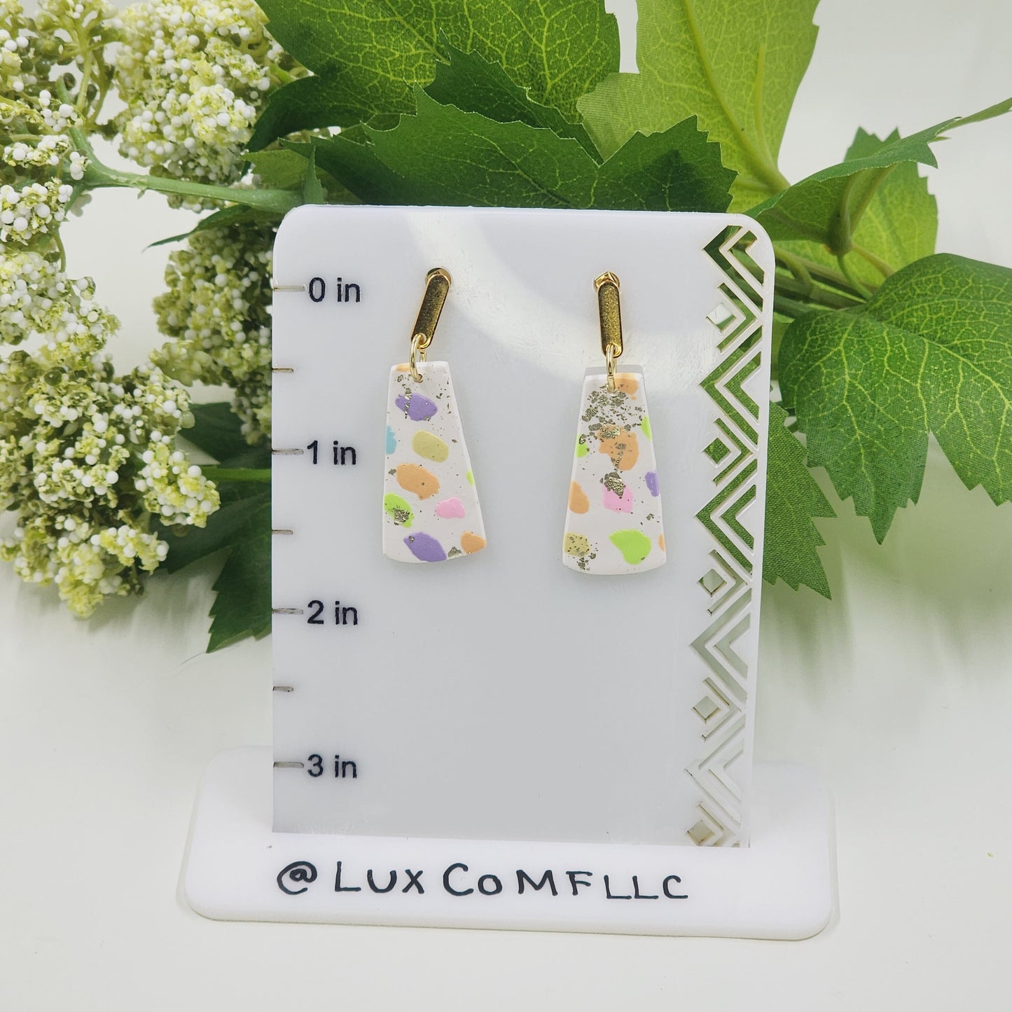 Earring Collection Pastel Spring polymer clay earrings set