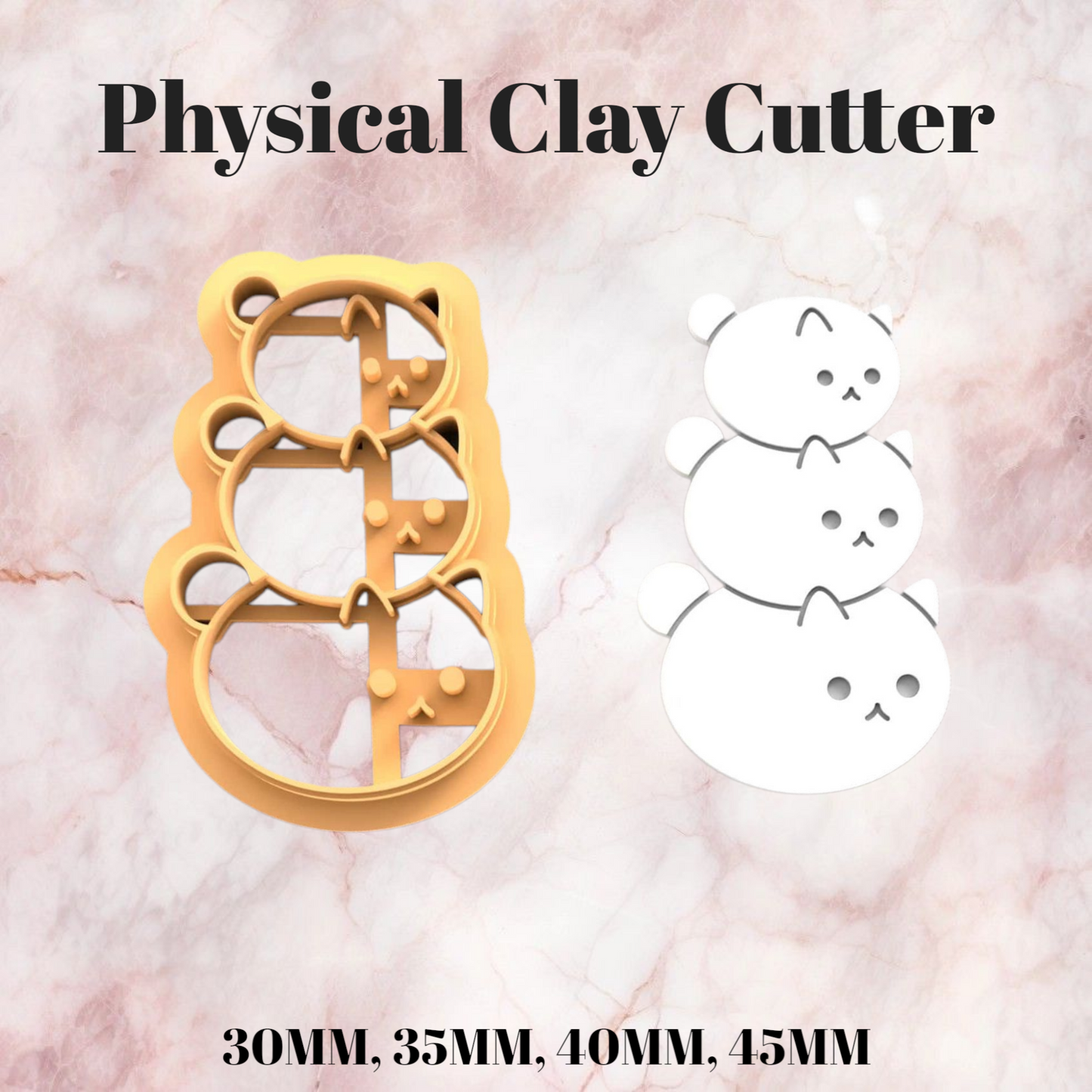 Clay Cutter - #23 (Stacked Cats)