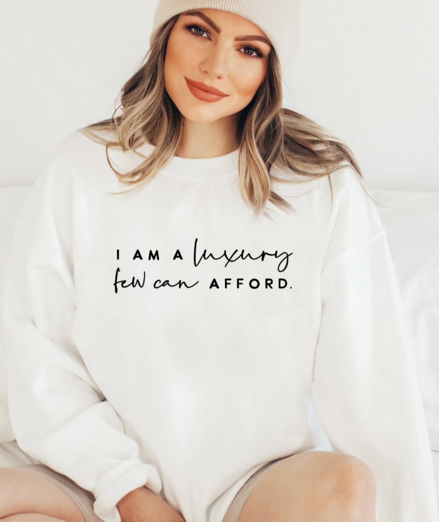 "I AM A LUXURY..." Super Soft Sweat Shirt