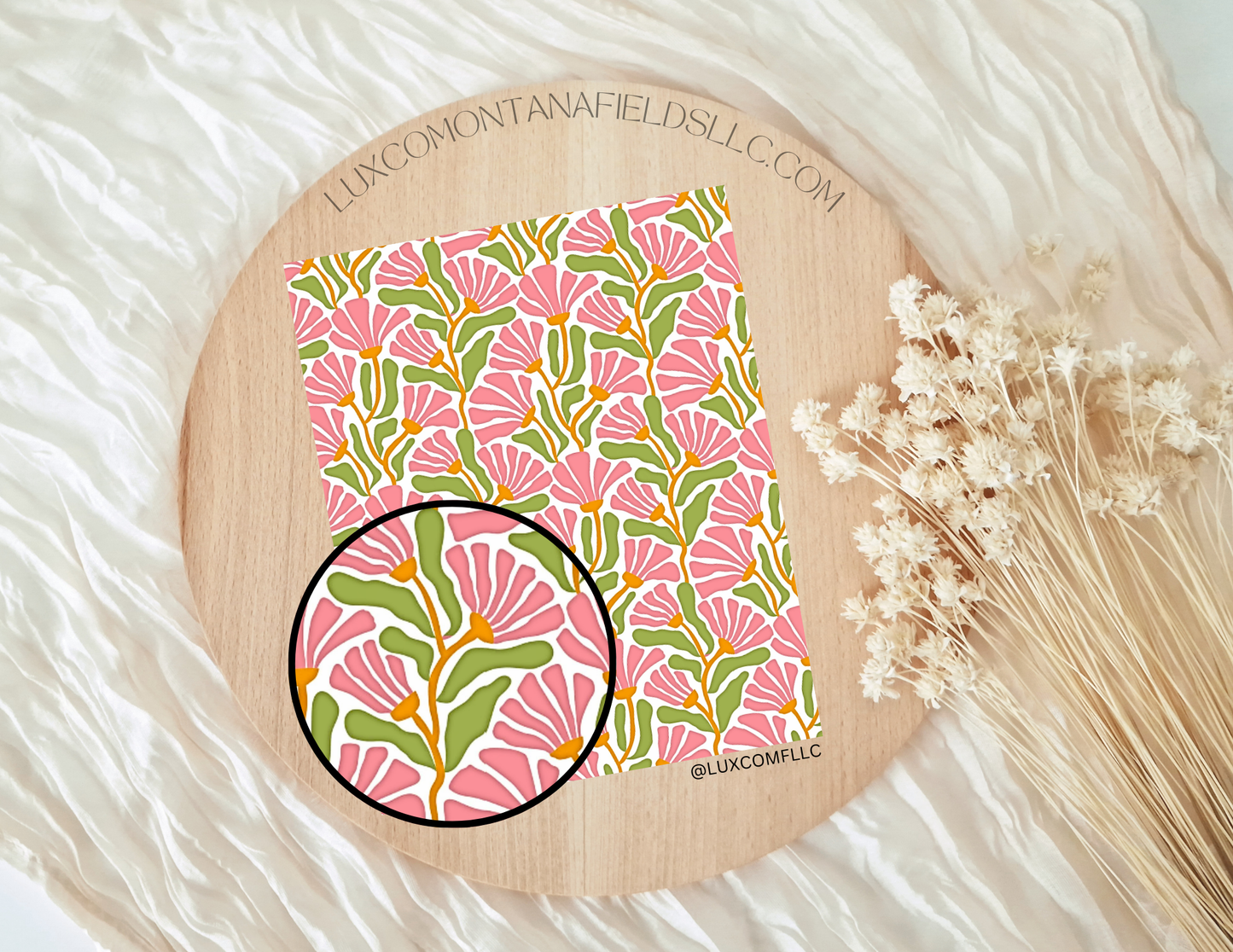 Transfer Paper 013 (Floral)