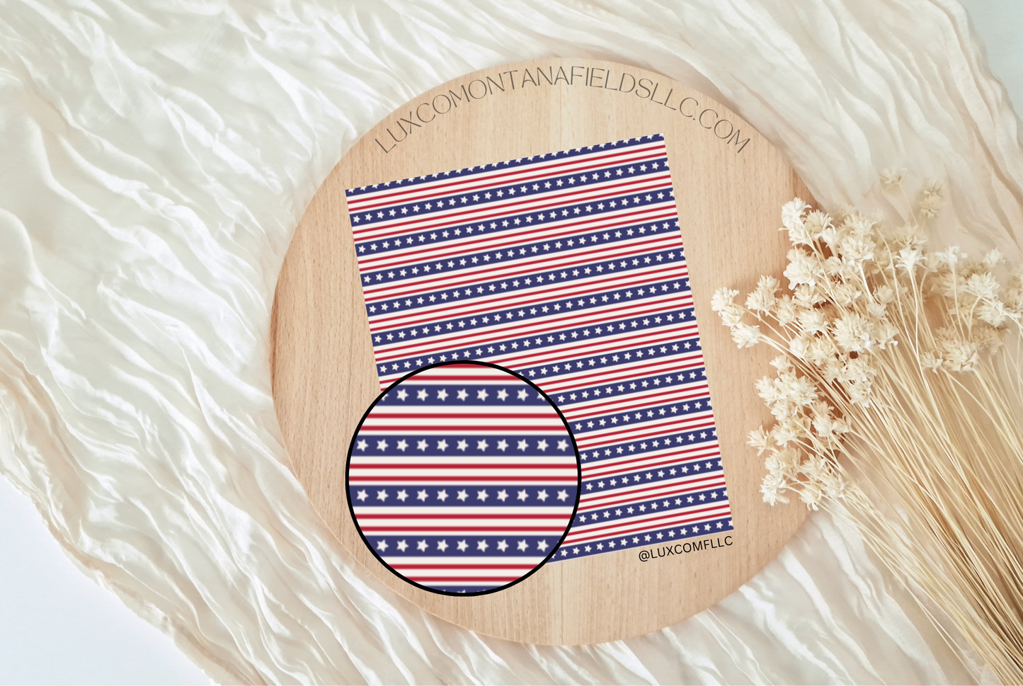 Transfer Paper 125 (July 4th Stripes)
