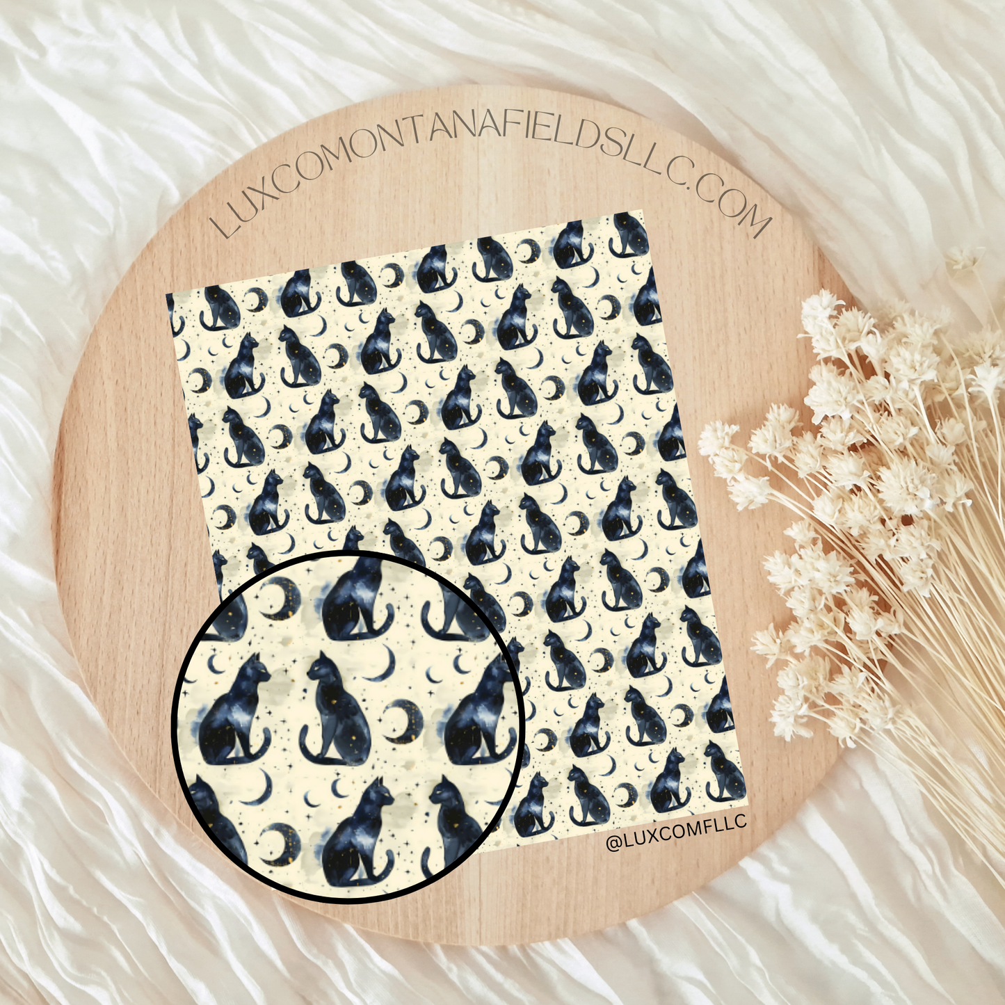 Transfer Paper 308 (Spooky Cats / Halloween)