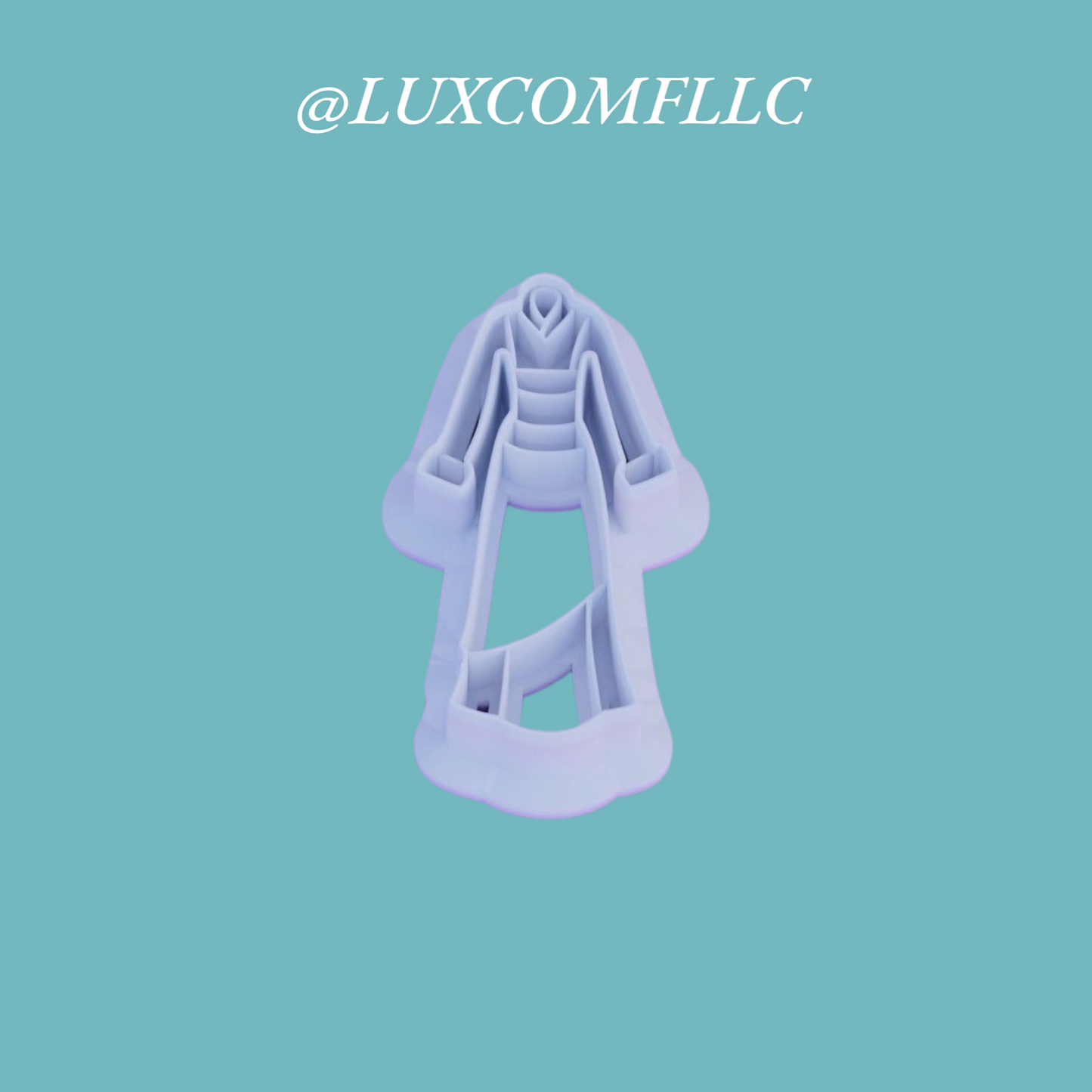 Princess Dress #1 Clay Cutter - Sharp - Physical Product