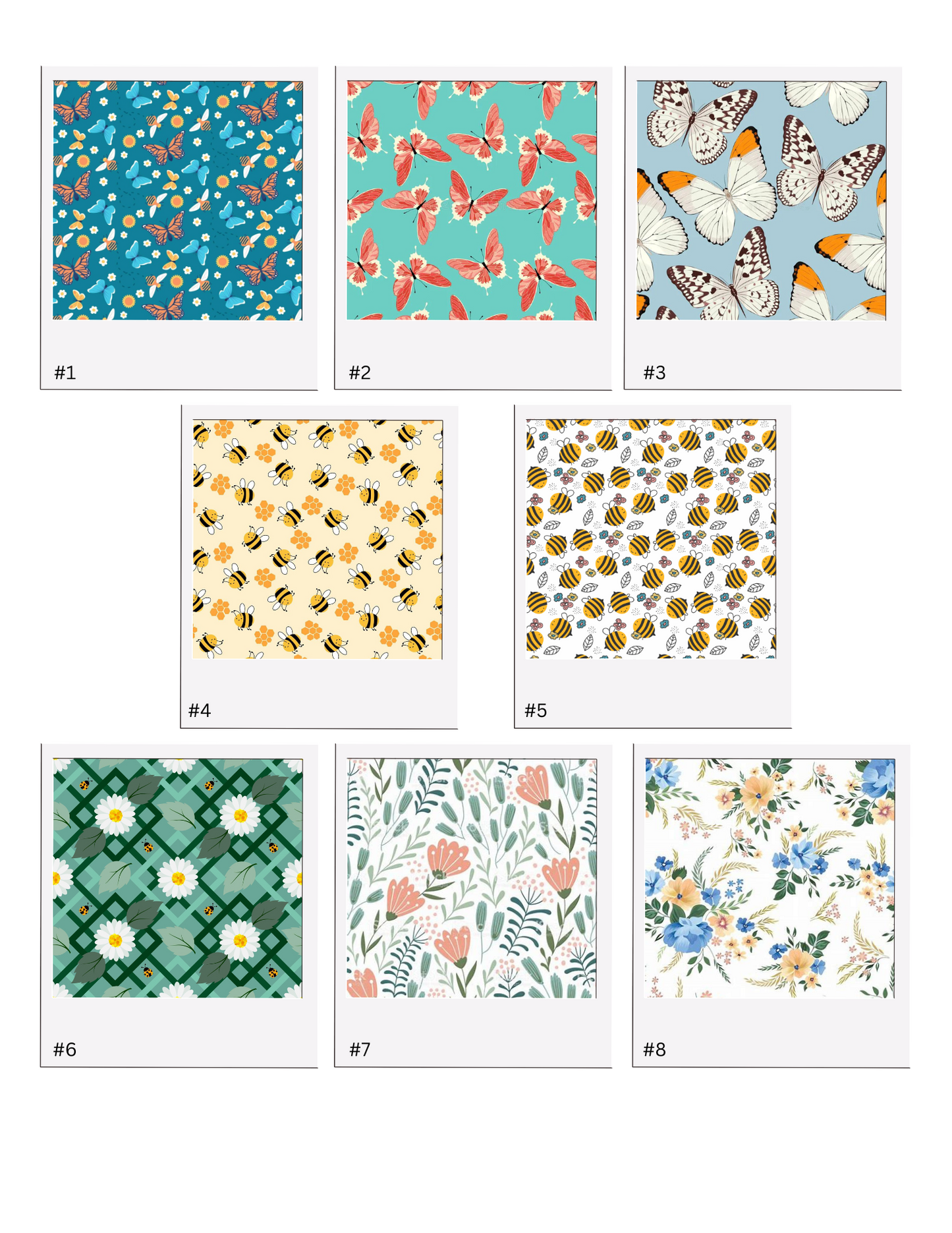 Transfer Papers 103 (Butterfly)