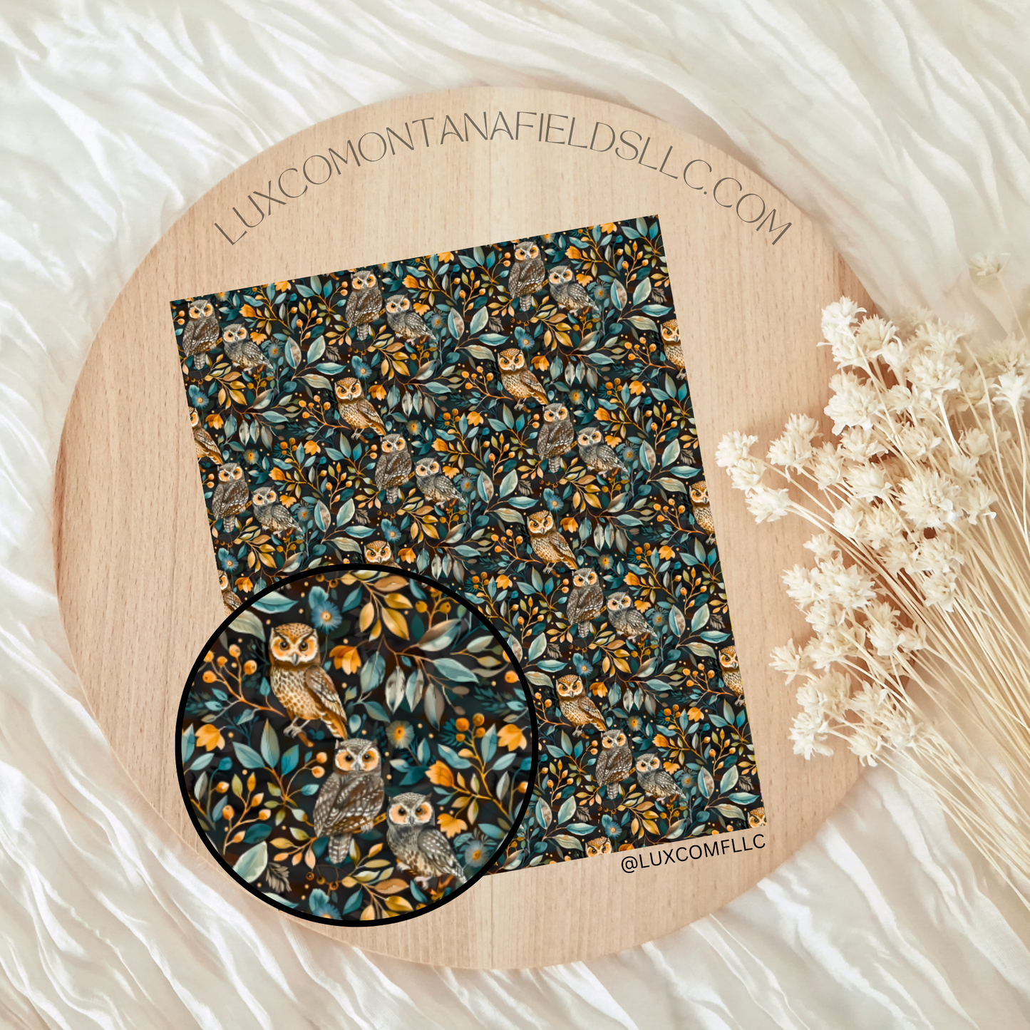 Transfer Paper 309 (Owls / Fall)