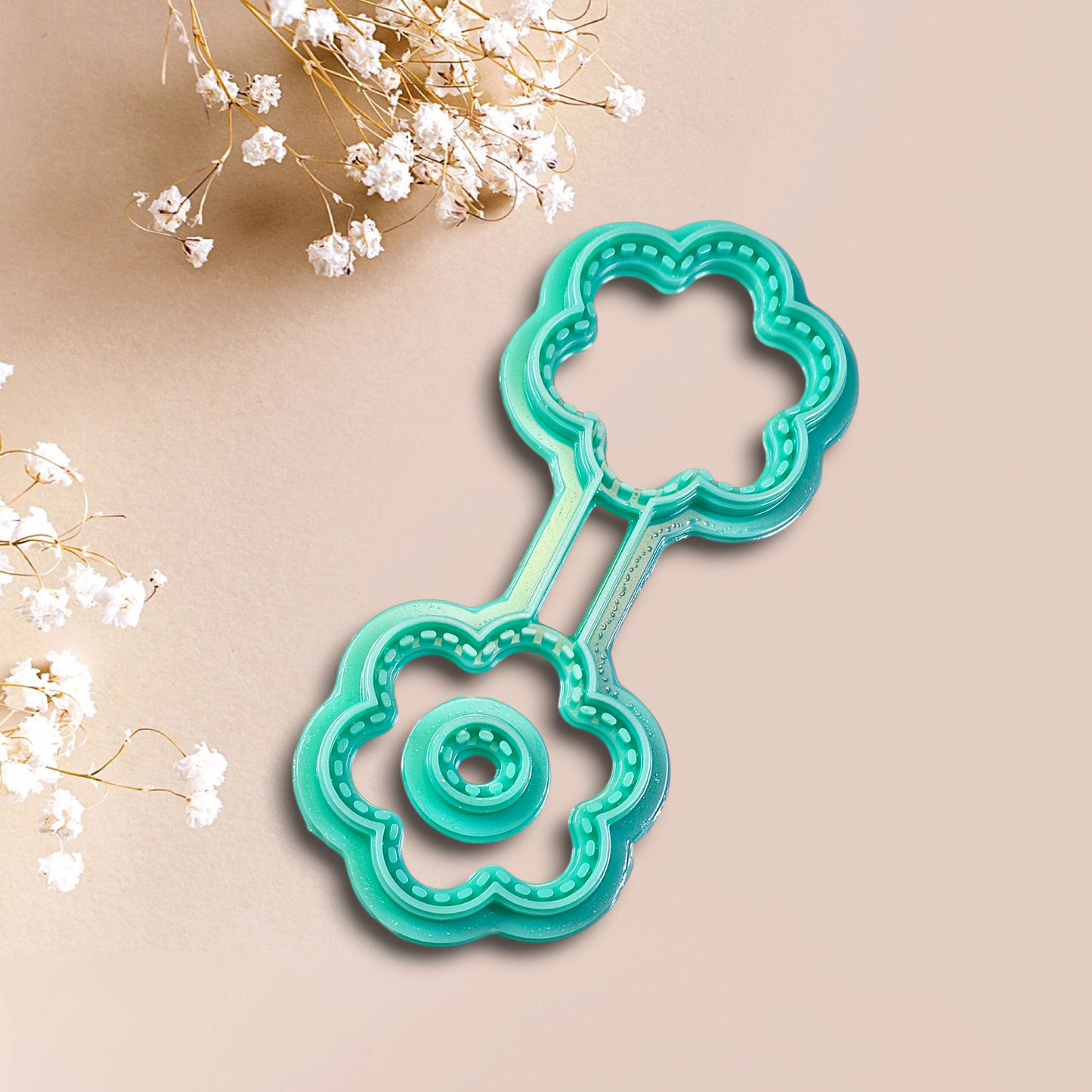 Daisy Keychain Clay Cutter - Sharp - Physical Product