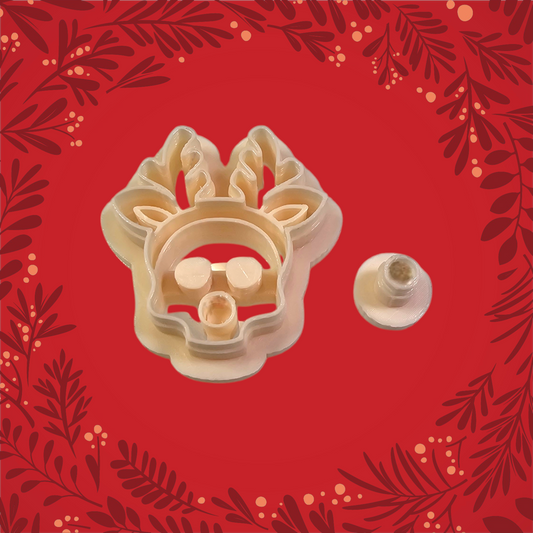 Skeleton Reindeer Clay Cutter - Sharp - Physical Product