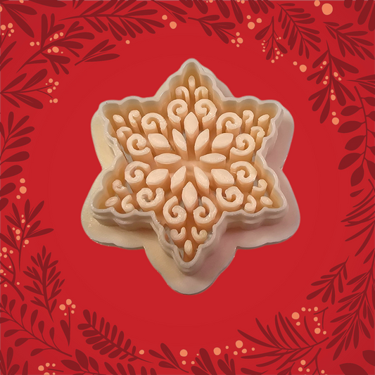 Snowflake #001 Clay Cutter - Sharp - Physical Product