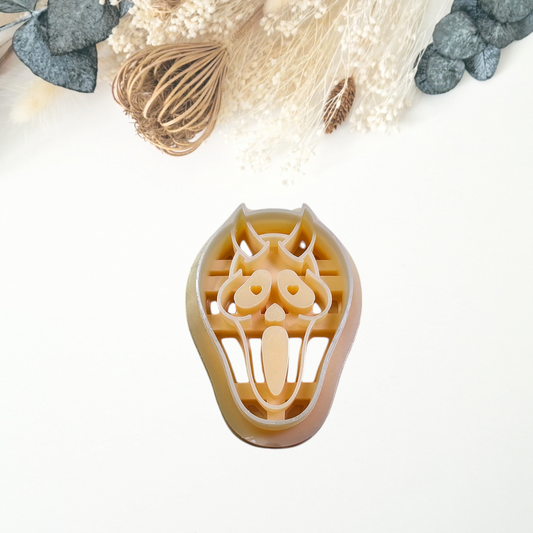 Valentine Ghost Face Clay Cutter - Sharp - Physical Product