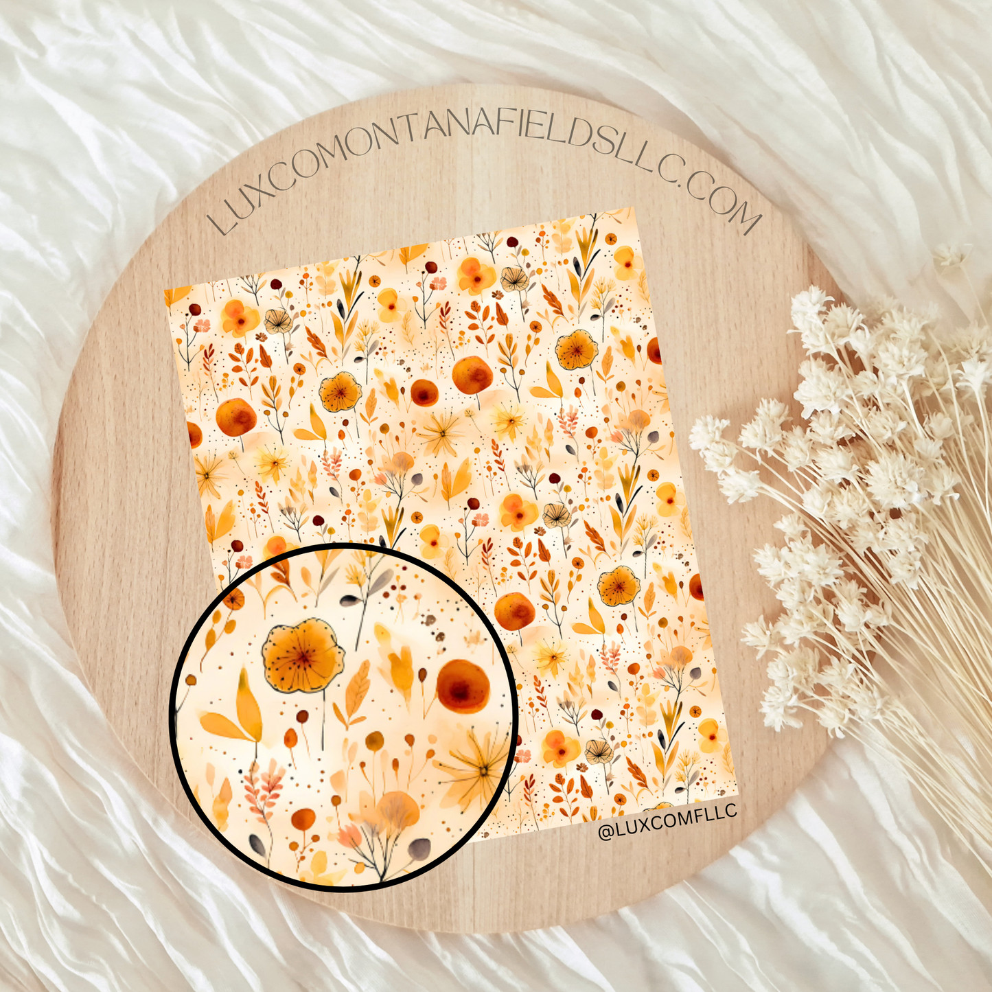 Transfer Paper 278 (Fall Florals)