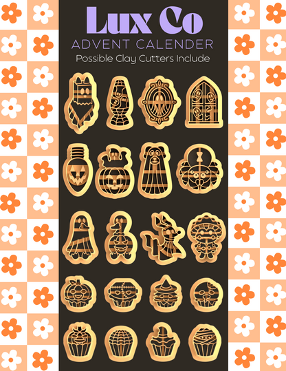 Mystery Clay Cutter 12 Day Advent Calender