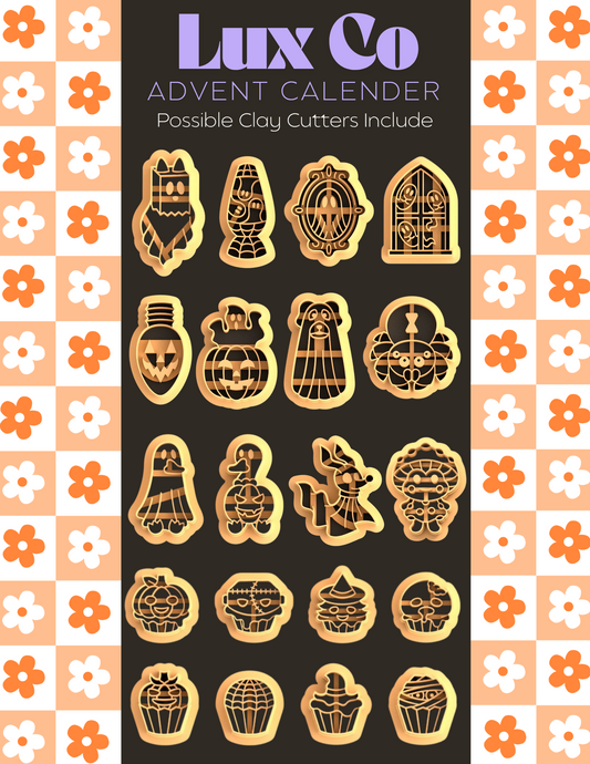 Mystery Clay Cutter 12 Day Advent Calender