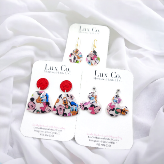 Mr. & Mrs. Magic Mouse Earrings