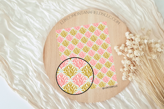 Transfer Paper 156 (Coral / Nautical)