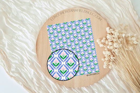 Transfer Paper 162 (Diamond Florals)
