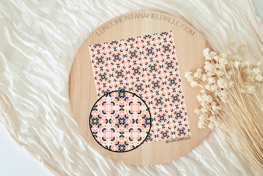 Transfer Paper 147 (Pink Deco)