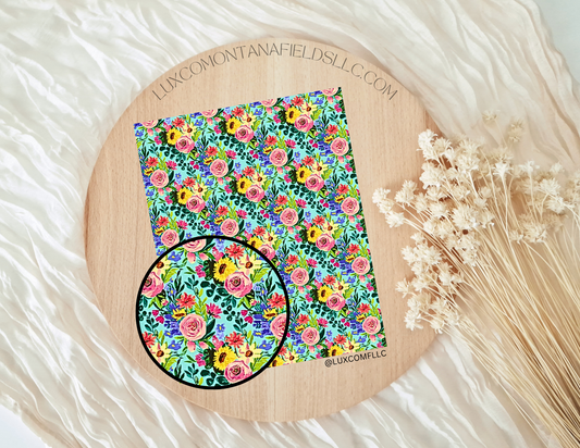 Transfer Paper 016 (Floral)