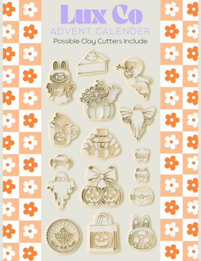 Mystery Clay Cutter 12 Day Advent Calender