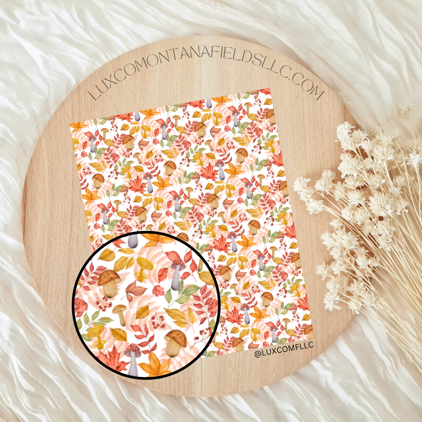 Transfer Paper 252 (Fall Mushrooms)