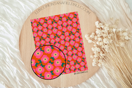 Transfer Paper 215 (Pink Floral)