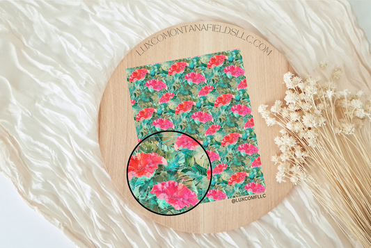 Transfer Paper 187 (Tropical Floral)