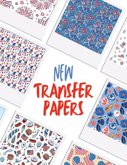 July Water-Soluble Transfer Papers