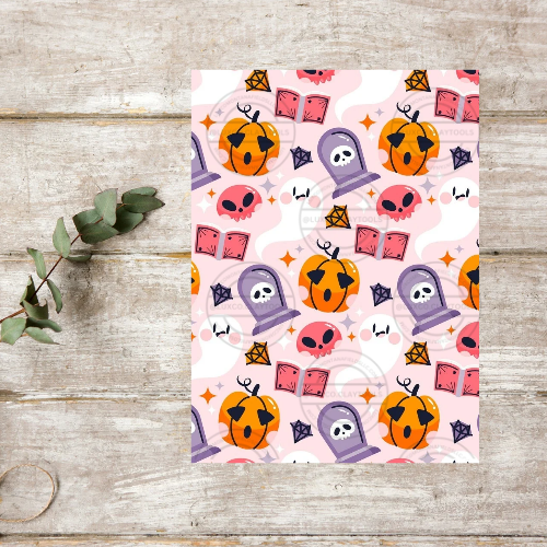 Halloween #5 Water-Soluble Transfer Papers