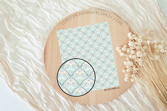 Transfer Paper 163 (Arched Paisley)