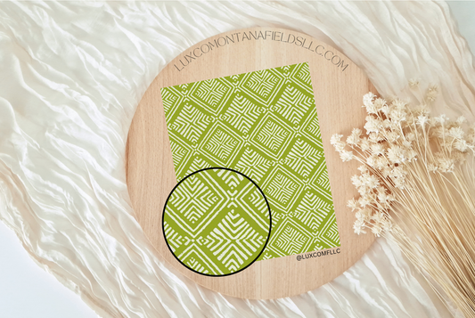 Transfer Paper 185 (Deco Green Square)