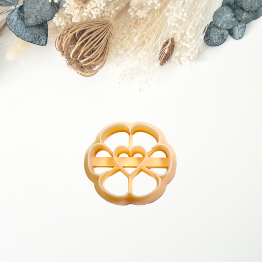 Heart Flower Clay Cutter - Sharp - Physical Product