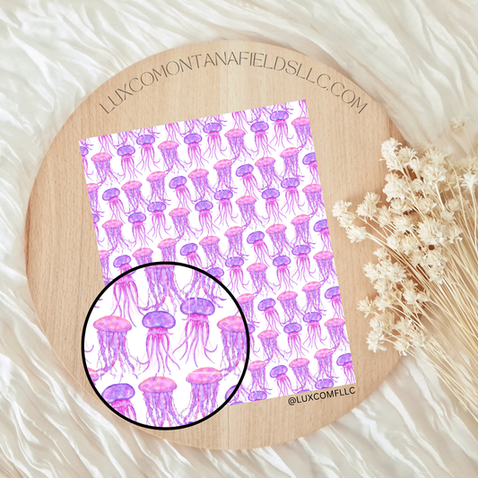 Transfer Paper 262 (Ocean / Jellyfish)