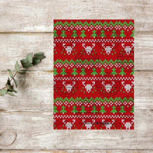 Christmas #1 Water-Soluble Transfer Papers