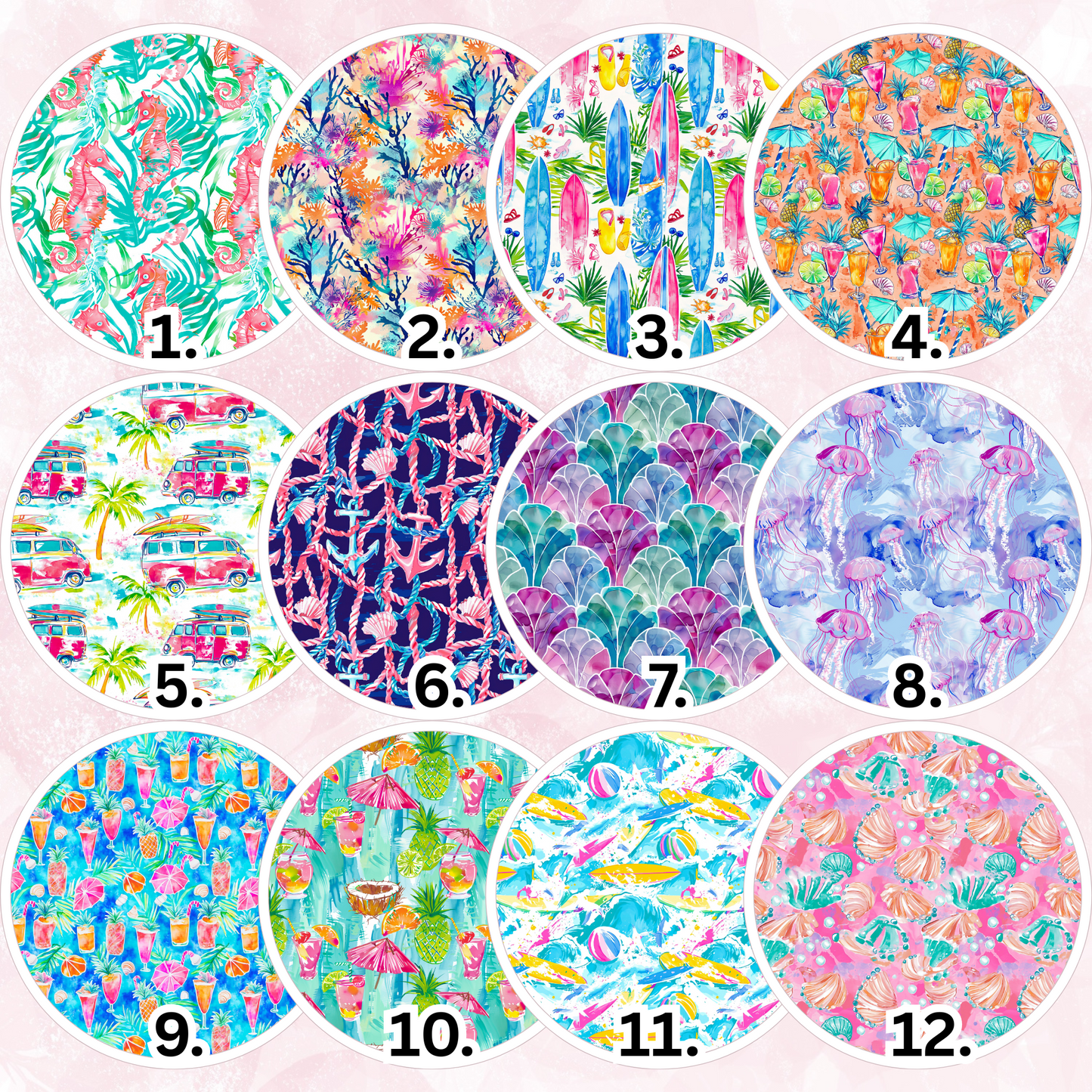 Transfer Paper 338 (Ocean/ Summer)
