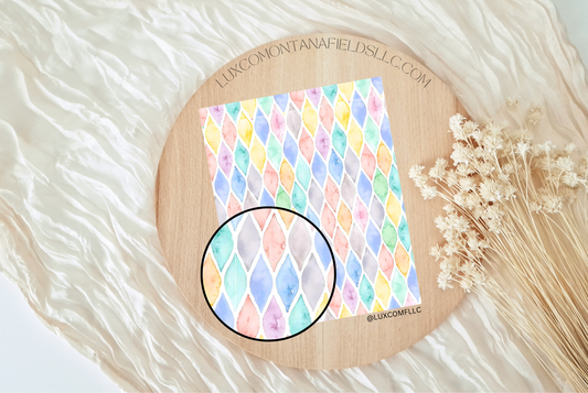 Transfer Paper 186 (Watercolor Diamond)