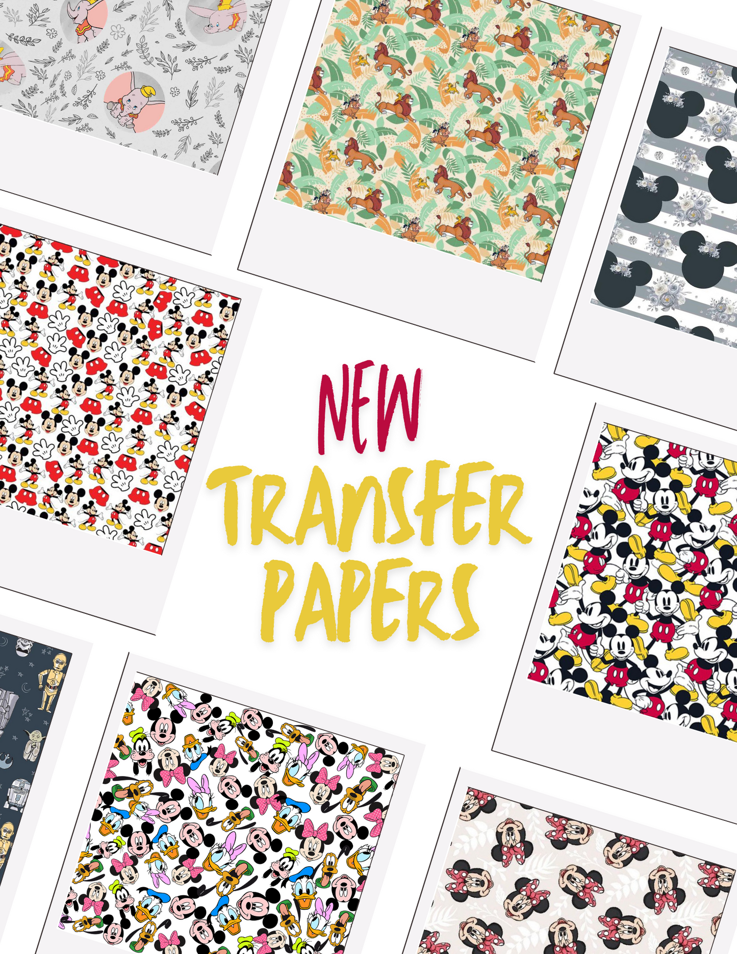 Magic Water-Soluble Transfer Papers