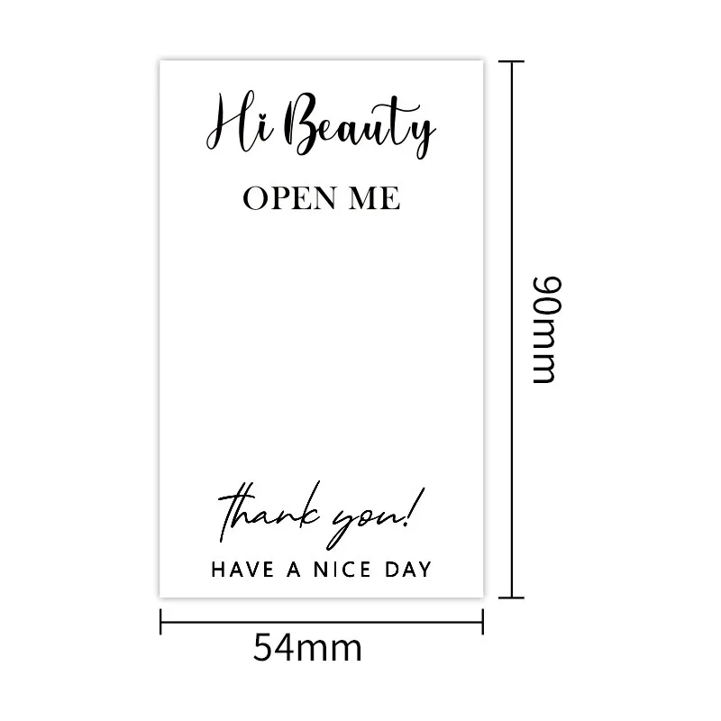 Cute Packaging Tape 50pcs