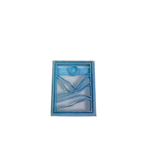 Mountain and Sunrise Clay Cutter