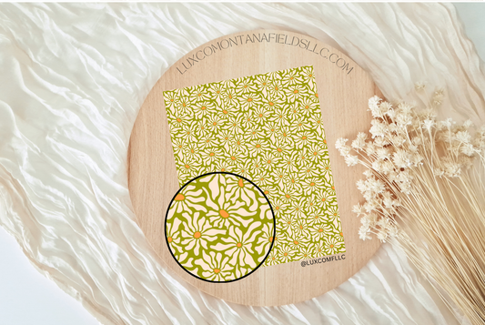 Transfer Paper 212 (Retro Flower)